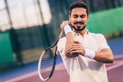 Curare l'epicondilite con l'ozonoterapia a Lugano gomito del tennista